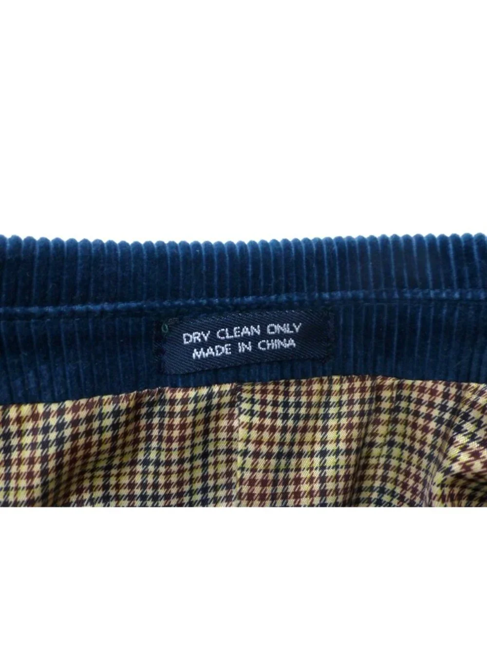 Saddlebred tailored corduroy